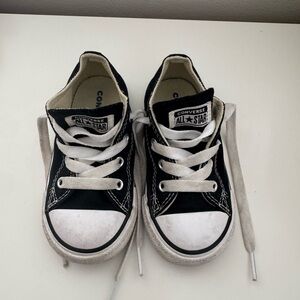 Converse Kids Black All-Star Sneakers